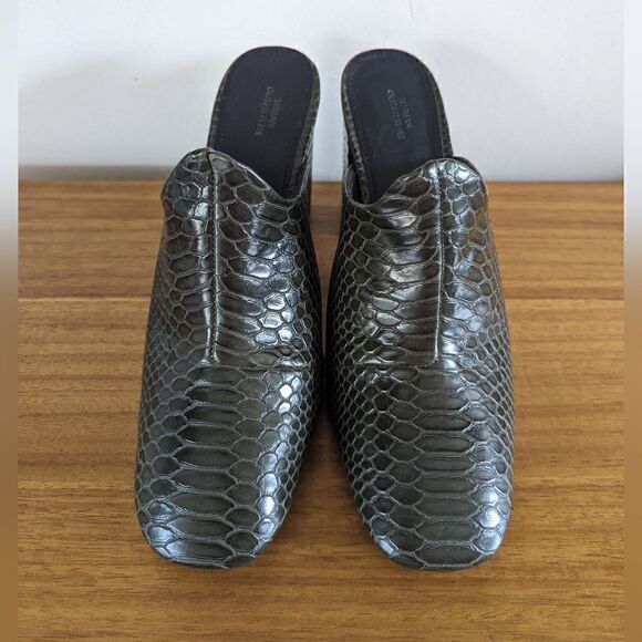 Urban Outfitters Crocodile Mule Clog Whimsigoth Dark Academia Moody Preppy 10 - Picture 2 of 12